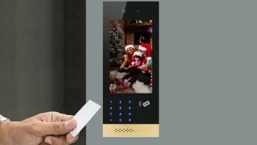 Morden Style Intercom Wifi Smart With Power Supply Tuya Smartlife Video Doorbell1