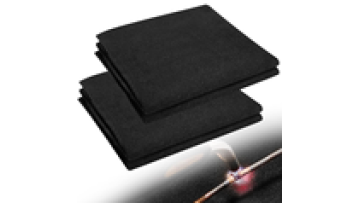 2 Pack Carbon Felt Welding Blanket Fireproof 1800F Heat Resistant Flame Retardant for Soldering Welding Brazing Plumbing1