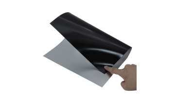 HIgh gloss Black PETG film