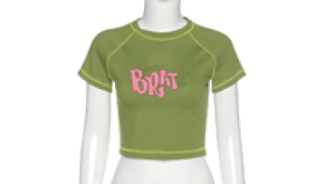 Summer Custom 100% Cotton High Neck Tank Tops for Women Sexy Crop Top shirt1