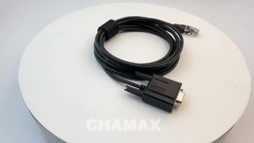 D-SUB 9P female to RJ45 8P8C plug