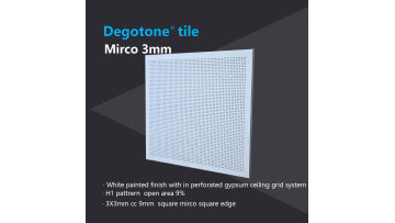 Degotone gypsum 3x3mmSquare
