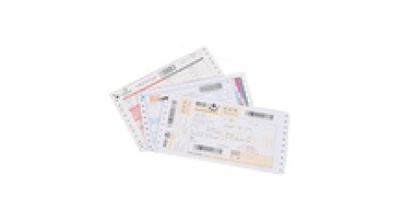 Jiuheng Custom Printed UPS Barcode Courier Bill Air Waybill For Tracking Package Company1