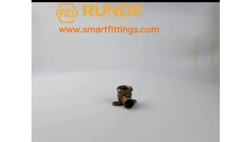 drop ear bronze elbow