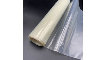 Transparent PVC shrink film