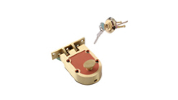 China Single Cylinder Jimmy Proof Lock Solid Bronze Shutter Guard Lock1