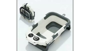 Innovative tri fold bathtub panda