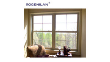 Rogenilan Factory direct sale cheap vertical sliding type lifting double-hung windows Customised profiles available1