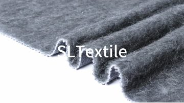 Luxury Long-Pile Mohair Suiting Fabric For Jackets and Coat