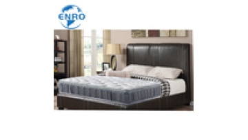 Durable Roll up Border Frame Bonnel Spring Mattress for Sale Enru Factory Custom Made China Home Furniture Hotel Furniture White1