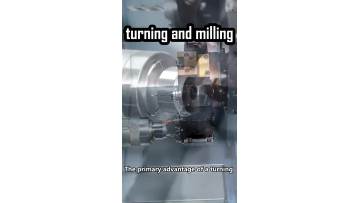 Turning and milling combined machine