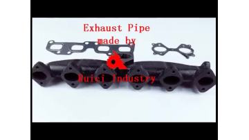 Custom Auto Spare Parts Replacement Cast Iron Exhaust Manifold1