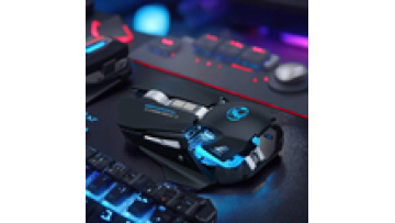 IMACE T96 7200 DPI RGB Mechanical Gaming Mouse - Wired with Custom Macros1
