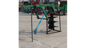 Tractor-Powered Post Hole Digger for Efficient Digging1