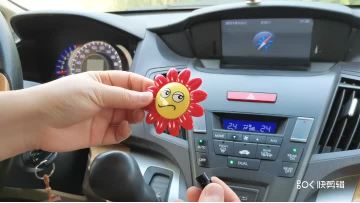 Sun flower car air freshener2
