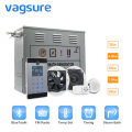 240 Or380V 9KW CE Auto Drain Brass Valve Shower Steam Sauna Bath Generator Steam Room Touch Screen LCD Display Control Bluetooth