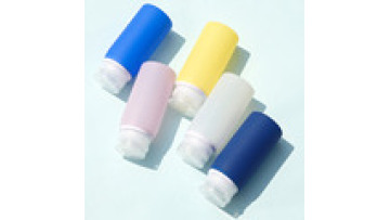 Hot Selling Empty Refillable Outdoor Travel Kit Squeeze Travel Size Bottle BPA Free Silicone Shampoo Bottle Set 100 ML1