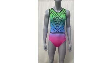sublimation girls gymnastic leotards
