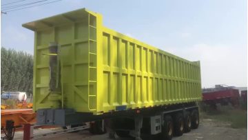 rear dump trailer