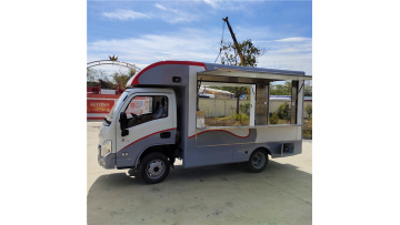 Heat preservation fast food truck