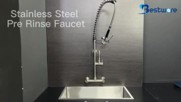 Durable Wall Mount Pre Rinse Faucet