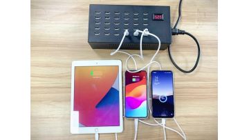 30-Port USB Charger Quick Charge Dock 300 Watts
