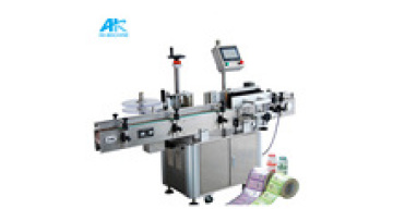 One Side PET Bottle Adhesive Sticker Labeling Machine (AK-SL100, Up to 8000 BPH)1