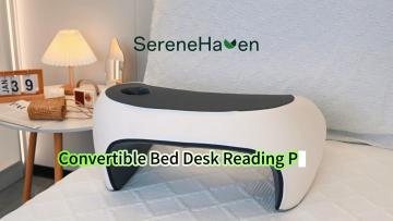 Convertible Bed Desk Reading Pillow