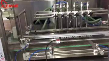 Automatic peanut butter jar filling machine chocolate bottle jar packing machine1