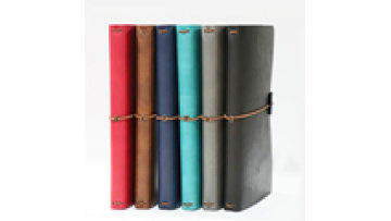 Hot Sale Planner A5 Soft Cover Leather Cover Notebook Journal Daily Yearly and Month Planner in Stock1