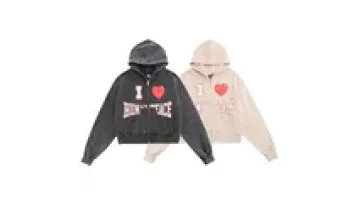 Wholesale Custom Logo 100% Cotton Cardigan Coat Streetwear French Terry Full Face Zipper Men's Puff Print Hoodies1