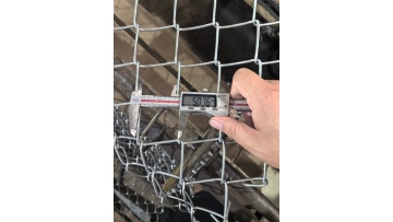 High quality Galvanized chain link mesh
