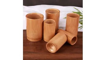 Traditional Handmade Bamboo Tea Canister1