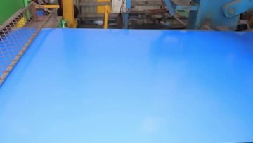 Color coating roll