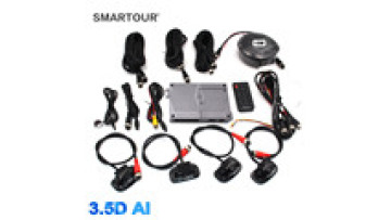 Smartour 24V 1080P AI 360° Bird View Car Camera System with Parking DVR1