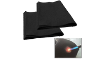 2 Pack Welding Blanket Fireproof Tarp Heat Resistant Up To 1800F Flame Retardant Fabric Carbon Felt for Grill Stove Pit Solder1