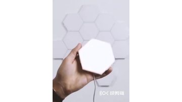 Creative Touch Ctrl DIY Honeycomb LED Magnetic Quantum Modular Night Wall Light For Indoor Decor Kid's Intellectual Developing1