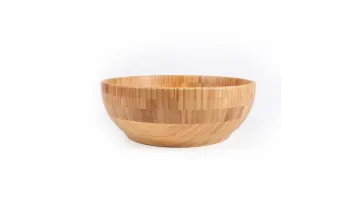 Eco-Friendly Bamboo Salad Bowl for Fruit Snack Serving1