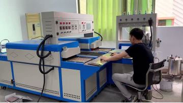 Automatic slipper upper making line shoe making machine