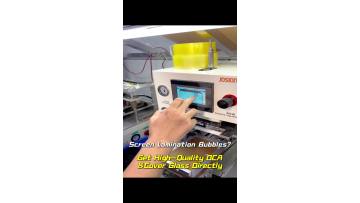 Bubbles After Screen Lamination? The Problem May Not Be Your Machine!