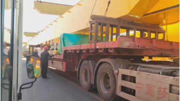 Overhead crane single beam shipment