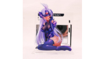 Customized Acrylic Mirror Stand Anime Desktop Decoration Custom Holographic Acrylic Standee1