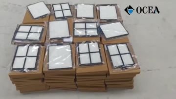 High-efficiency cabin filter for engineering machinery air conditioners Keep dust out, keep cool, keep comfortable Reliable AC filter for long-time construction work Protect drivers, protect your machine’s air conditioning s