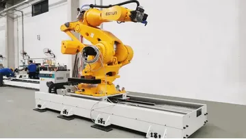 Electric Car Sedan Application Robot Track1