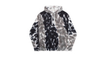 Custom Own Logo High Quality Colorful Fashion Dyed Full-printed Pullover Men's Hoodies Set For Men1