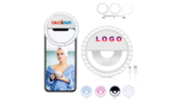 Mini Portable Phone Clip-on Selfie Ring Light for Photography1