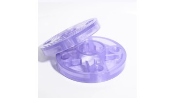 UPVC Clear integrated flange