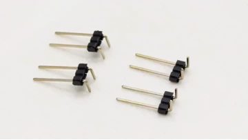 2.0mm Pitch Pin header Connector Single Row Right  Angle SQ0.5mm H2.0mm 1*3P