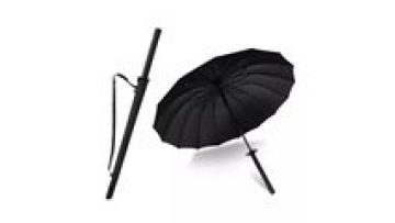 TX527 Promotional Samurai Sword Long-Handled Umbrella for Adults - Golf Use, 8K/16K/24K, Japan Semi-Automatic Europe Style1
