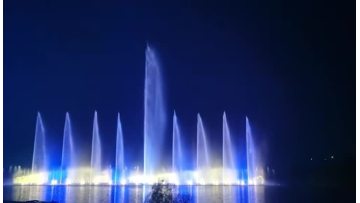 high meters water music fountain show